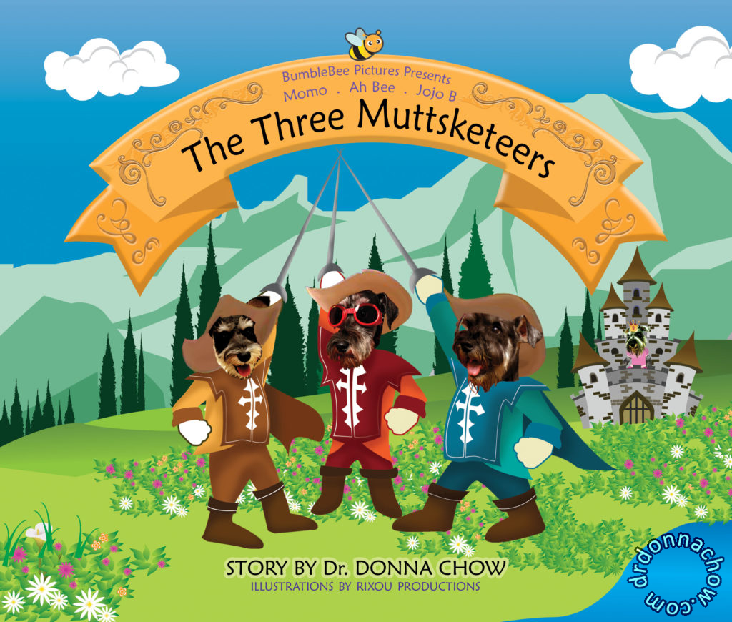 A story of The Three Muttsketeers