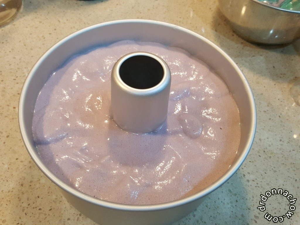 Finally the top purple layer