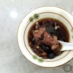 Home made black bean soup