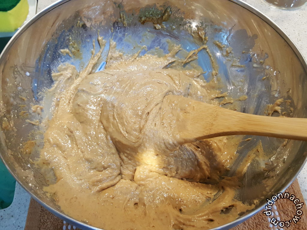The cookie batter